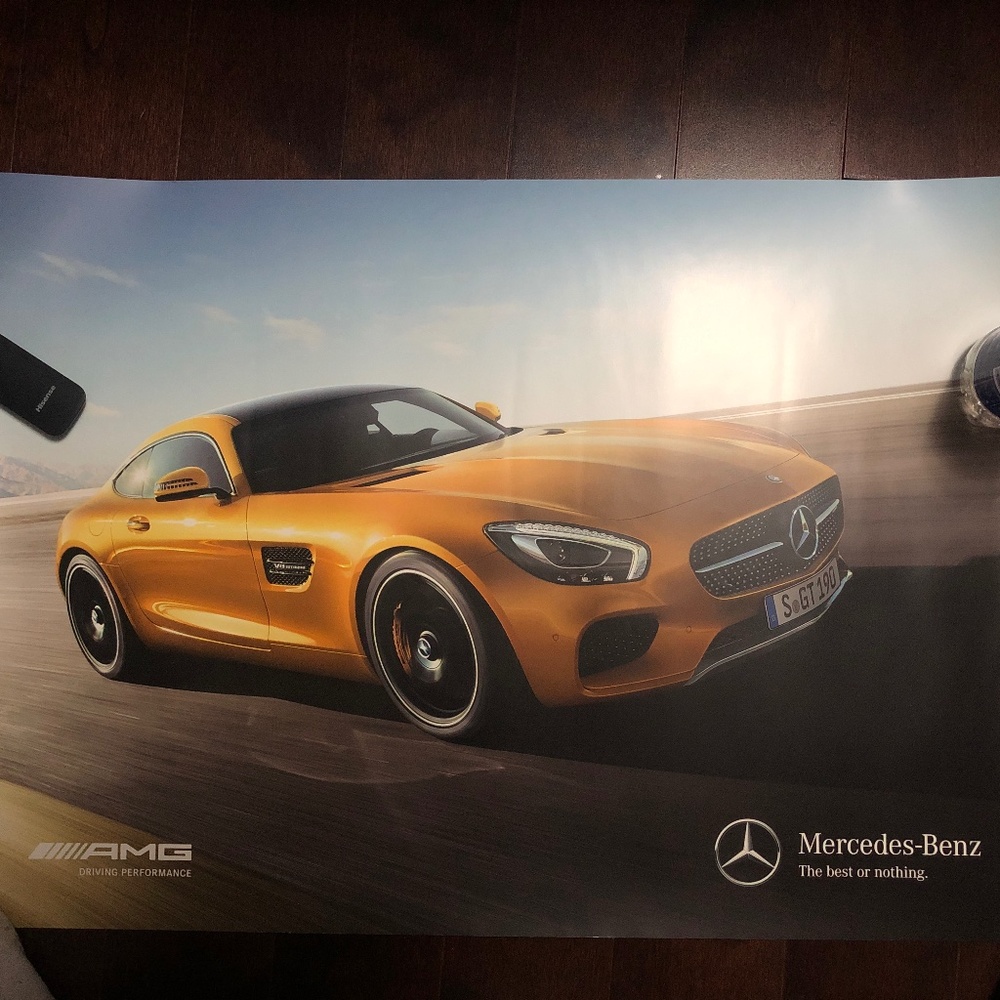 Mercedes-Benz AMG Double Sided Poster